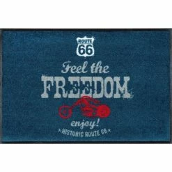 Angebote 🤩 Kleen-Tex Feel The Freedom 50 X 75 Cm Route 66 Waschbare Fußmatte Wash+dry ❤️