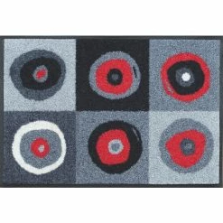 Bestes Angebot 😀 Kleen-Tex Wash+dry Sergej Grey Waschbare Fußmatte, Größe:40 X 60 Cm 🧨