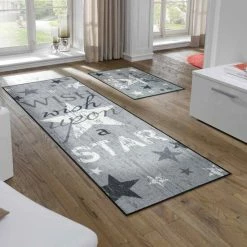 Billig 🌟 Kleen-Tex Wish Upon A Star Waschbare Fußmatte Wash+dry, Größe:60 X 180 Cm 😉 -Kleen-Tex Verkäufe unnamed file 1073
