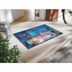 Am billigsten 🤩 Kleen-Tex Wash+dry Fußmatte Colourful Houses By Eugen Stross Waschbar, Größe:75 X 190 Cm 🛒 -Kleen-Tex Verkäufe unnamed file 1095
