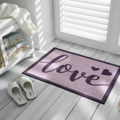 Am billigsten 🥰 Kleen-Tex Wash+dry Fußmatte Just Love 50 X 75 Cm Waschbare Schmutzmatte 👏 -Kleen-Tex Verkäufe unnamed file 1194