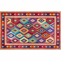 Beste Bewertungen von ❤️ Kleen-Tex Wash+dry Fußmatte Santa Fe Randloser Waschbarer Teppich, Größe:110 X 175 Cm 🤩