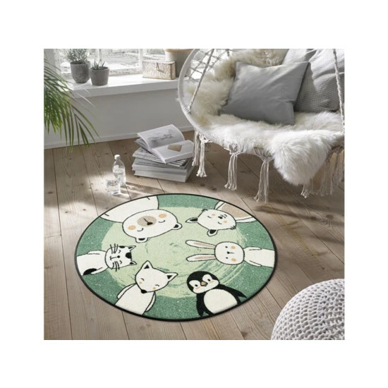 Bestpreis 🔥 Kleen-Tex Wash+dry Fußmatte Animal Friends Ø 85 Cm Waschbare Runde Tiermatte 🛒 8 Bestpreis 🔥 Kleen-Tex Wash+dry Fußmatte Animal Friends Ø 85 Cm Waschbare Runde Tiermatte 🛒 – Bild 6