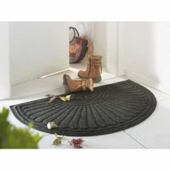 Brandneu 😉 Kleen-Tex Wash+Dry Fußmatte Waschbar DUNE Halfmoon Dark Grey 55 X 85 Cm 🧨 -Kleen-Tex Verkäufe unnamed file 147