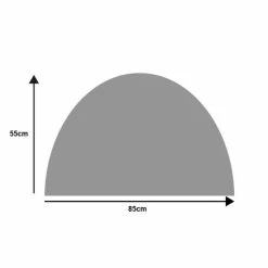 Brandneu 😉 Kleen-Tex Wash+Dry Fußmatte Waschbar DUNE Halfmoon Dark Grey 55 X 85 Cm 🧨 -Kleen-Tex Verkäufe unnamed file 150