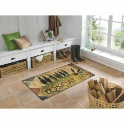 Blitzangebot ❤️ Kleen-Tex Wash+dry Waschbare Fußmatte Estate Toscana, Größe:75 X 190 Cm 🔥