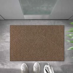 Neu 😀 Kleen-Tex Wash+Dry Fußmatte Waschbar DUNE Stripes Taupe 60 X 90 Cm 😀 -Kleen-Tex Verkäufe unnamed file 185