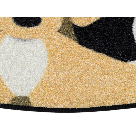 Budget ✔️ Kleen-Tex Wash+dry Fußmatte Round 🐶 Dog Trio 50 X 85 Cm Waschbare Schmutzmatte Halbrund 🧨 7 Budget ✔️ Kleen-Tex Wash+dry Fußmatte Round 🐶 Dog Trio 50 X 85 Cm Waschbare Schmutzmatte Halbrund 🧨 – Bild 5