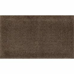 Billig 🥰 Kleen-Tex Wash+dry Espresso Brown Randlose Fußmatte Waschbarer Teppich, Größe:70 X 120 Cm 🧨