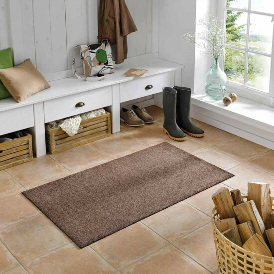 Billig 🥰 Kleen-Tex Wash+dry Espresso Brown Randlose Fußmatte Waschbarer Teppich, Größe:70 X 120 Cm 🧨 4 Billig 🥰 Kleen-Tex Wash+dry Espresso Brown Randlose Fußmatte Waschbarer Teppich, Größe:70 X 120 Cm 🧨 – Bild 2