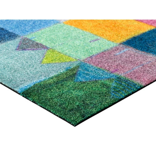 Besorgen ⭐ Kleen-Tex Wash+dry Fußmatte Sonnenstadt Waschbarer Teppich Schmutzmatte , Größe:80 X 200 Cm 💯 6 Besorgen ⭐ Kleen-Tex Wash+dry Fußmatte Sonnenstadt Waschbarer Teppich Schmutzmatte , Größe:80 X 200 Cm 💯 – Bild 4