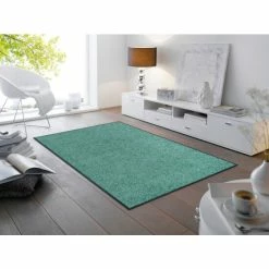 Neu 🎁 Kleen-Tex Wash+dry Fußmatte Salvia Green Waschbare Schmutzmatte, Größe:60 X 180 Cm ✨ -Kleen-Tex Verkäufe unnamed file 369