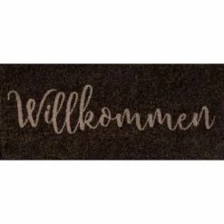 Top 10 🔔 Kleen-Tex Wash+Dry Fußmatte Waschbar Willkommen Brown 30 X 70 Läufer ⭐