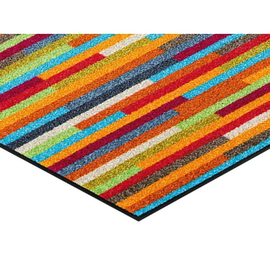 Am billigsten 👍 Kleen-Tex Wash+dry Fußmatte Mikado Stripes 60 X 140 Cm WaschbarerTeppich 🌟 5 Am billigsten 👍 Kleen-Tex Wash+dry Fußmatte Mikado Stripes 60 X 140 Cm WaschbarerTeppich 🌟 – Bild 3