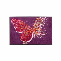 Bester Verkauf 😉 Kleen-Tex Wash+dry Fußmatte Papallona 50 X 75 Cm Waschbare Schmutzmatte 😍