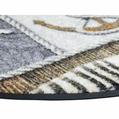 Am billigsten 🤩 Kleen-Tex Wash+dry Fußmatte Round Line 50 X 85 Cm Waschbare Maritime Schmutzmatte Halbrund 🛒 -Kleen-Tex Verkäufe unnamed file 472