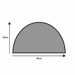 Am billigsten 🤩 Kleen-Tex Wash+dry Fußmatte Round Line 50 X 85 Cm Waschbare Maritime Schmutzmatte Halbrund 🛒 -Kleen-Tex Verkäufe unnamed file 474