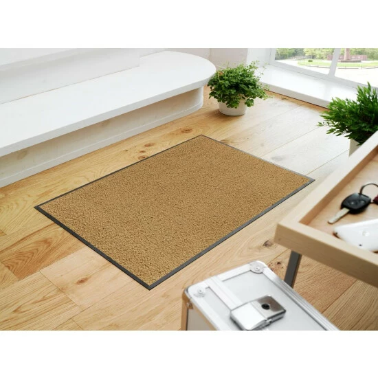 Großhandel 🌟 Kleen-Tex Wash+dry Original Sahara Waschbare Fußmatte Sandbeige, Größe:50 X 75 Xm 🎁 4 Großhandel 🌟 Kleen-Tex Wash+dry Original Sahara Waschbare Fußmatte Sandbeige, Größe:50 X 75 Xm 🎁 – Bild 2