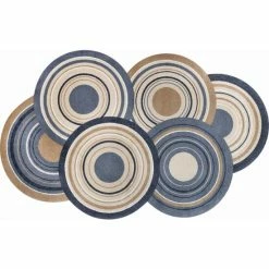 Billig 🎁 Kleen-Tex Wash+dry Cosmic Colours Nature Waschbarer Teppich, Größe:110 X 175 Cm 😍