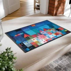 Neu ❤️ Kleen-Tex Wash+dry Fußmatte Colourful Houses By Eugen Stross Waschbar, Größe:50 X 75 Cm 🎉 12 Neu ❤️ Kleen-Tex Wash+dry Fußmatte Colourful Houses By Eugen Stross Waschbar, Größe:50 X 75 Cm 🎉 -Kleen-Tex Verkäufe unnamed file 641