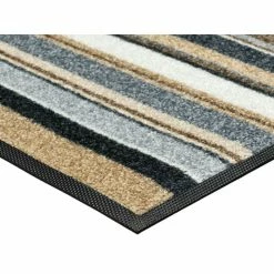 Blitzangebot 👍 Kleen-Tex Wash+dry Fußmatte Stripes Nature 40 X 60 Cm Waschbare Fußmatte 🌟 -Kleen-Tex Verkäufe unnamed file 657