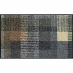 Aktion ✨ Kleen-Tex Wash+dry Fußmatte Quadratini Waschbare Schmutzmatte , Größe:75 X 120 Cm 🌟 -Kleen-Tex Verkäufe unnamed file 66