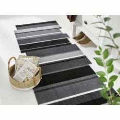 Rabatt 🌟 Kleen-Tex Wash+dry Dancing Steps Black 80 X 200 Cm Waschbarer Teppich 🔥 -Kleen-Tex Verkäufe unnamed file 668