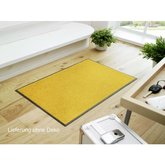 Schlussverkauf 🌟 Kleen-Tex Wash+dry Trend-Colour Honey Gold Waschbare Fußmatte 7 Größen Goldgelb, Größe:40 X 60 Cm 🎉 4 Schlussverkauf 🌟 Kleen-Tex Wash+dry Trend-Colour Honey Gold Waschbare Fußmatte 7 Größen Goldgelb, Größe:40 X 60 Cm 🎉 – Bild 2