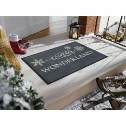 Bester Verkauf ✔️ Kleen-Tex Wash+dry Fußmatte Winter Wonderland 50 X 75 Cm Waschbare Schmutzmatte ✔️