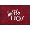 Am billigsten 👍 Kleen-Tex Wash+dry Fußmatte Ho Ho HO! 50 X 75 Cm Waschbare Schmutzmatte Winter Motiv 😉