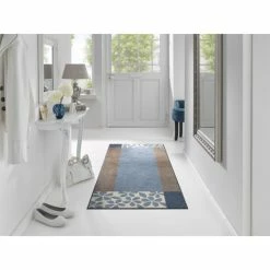 Budget 🔥 Kleen-Tex Wash+dry Fußmatte Florita Grey Waschbare Fußmatte , Größe:75 X 190 Cm 🤩 -Kleen-Tex Verkäufe unnamed file 860