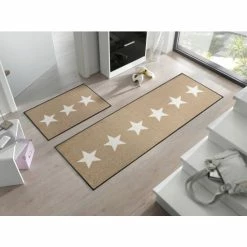 Bester Verkauf ❤️ Kleen-Tex Wash+dry Fußmatte Stars Sand Waschbare Fußmatte, Größe:50 X 75 Cm 👍 -Kleen-Tex Verkäufe unnamed file 885