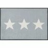 Budget 🤩 Kleen-Tex Wash+dry Fußmatte Stars Grey Waschbare Fußmatte 50x75 Cm 👏 -Kleen-Tex Verkäufe unnamed file 887