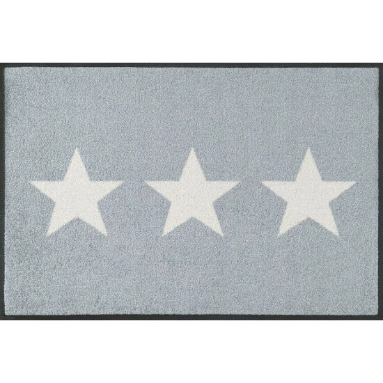 Budget 🤩 Kleen-Tex Wash+dry Fußmatte Stars Grey Waschbare Fußmatte 50x75 Cm 👏 3 Budget 🤩 Kleen-Tex Wash+dry Fußmatte Stars Grey Waschbare Fußmatte 50x75 Cm 👏