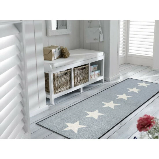 Budget 🤩 Kleen-Tex Wash+dry Fußmatte Stars Grey Waschbare Fußmatte 50x75 Cm 👏 4 Budget 🤩 Kleen-Tex Wash+dry Fußmatte Stars Grey Waschbare Fußmatte 50x75 Cm 👏 – Bild 2