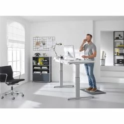 Budget 🥰 Kleen-Tex Wash+Dry Fußmatte Waschbar Stand-On Smokey Mount 55 X 78 Cm Sauberlaufmatte Schwarz, Anti-Ermüdung 🧨 -Kleen-Tex Verkäufe unnamed file 944