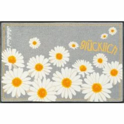 Beste Bewertungen von 🎁 Kleen-Tex Wash+dry Fußmatte Glücklich 50 X 75 Cm Waschbare Fußmatte Adelheid 🔥